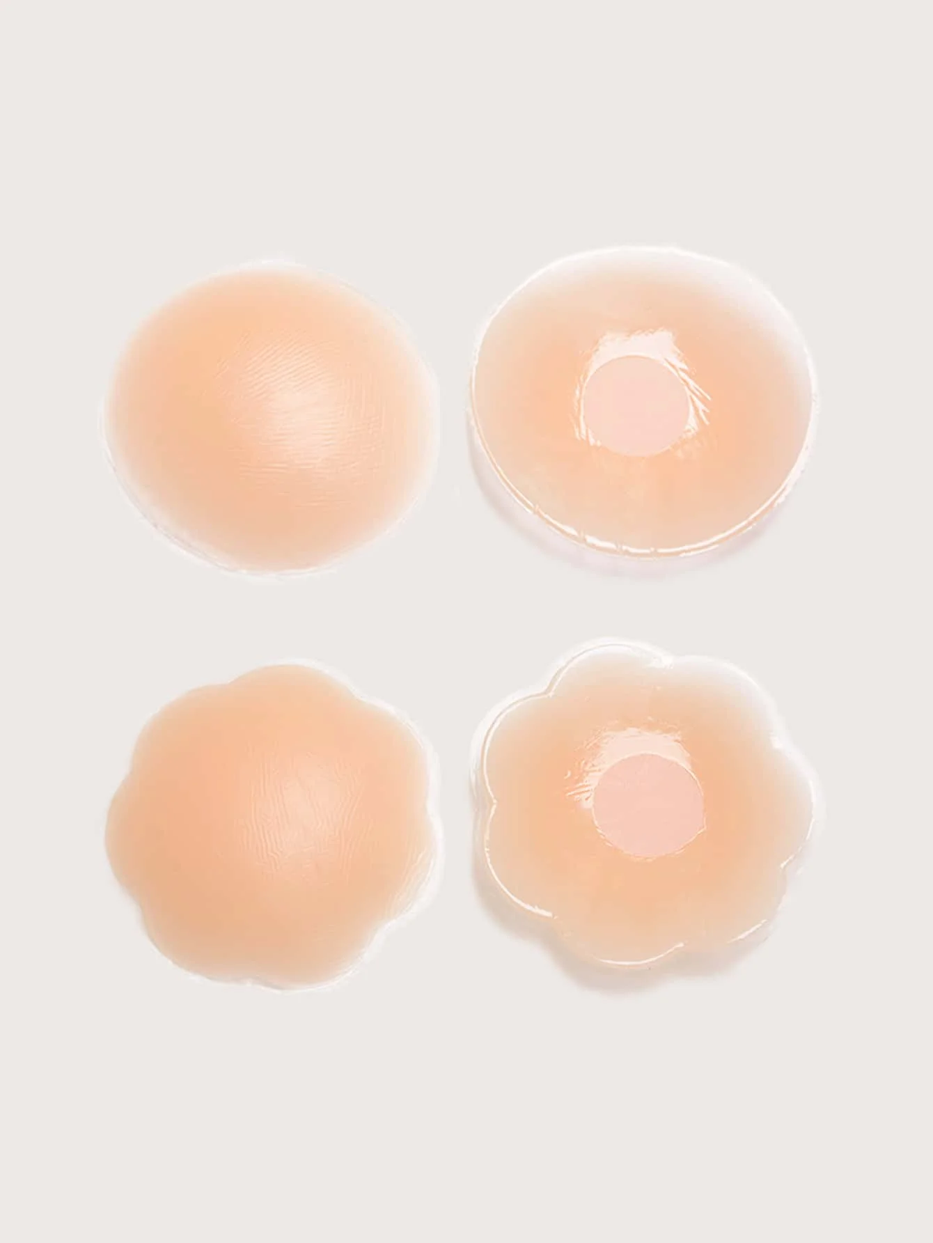 Nipple Cover Pasties - Nipple Covers Flower & Round Shape