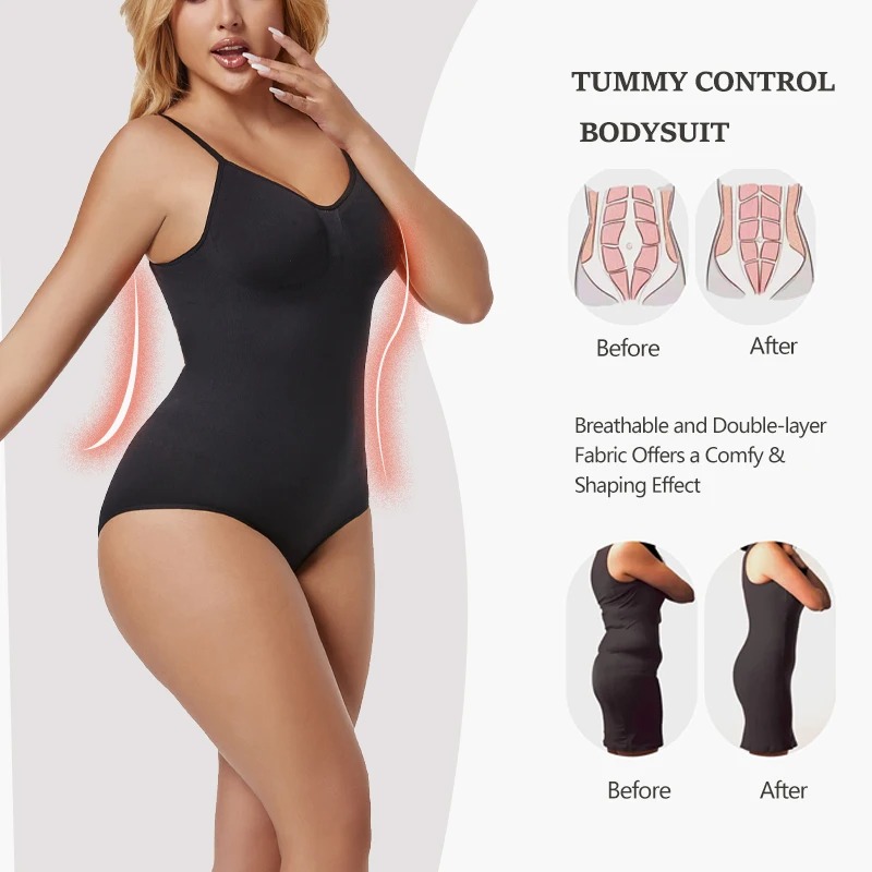Womens Backless Bodysuits Seam - Shapewear Bodysuit Firm 评论和价格