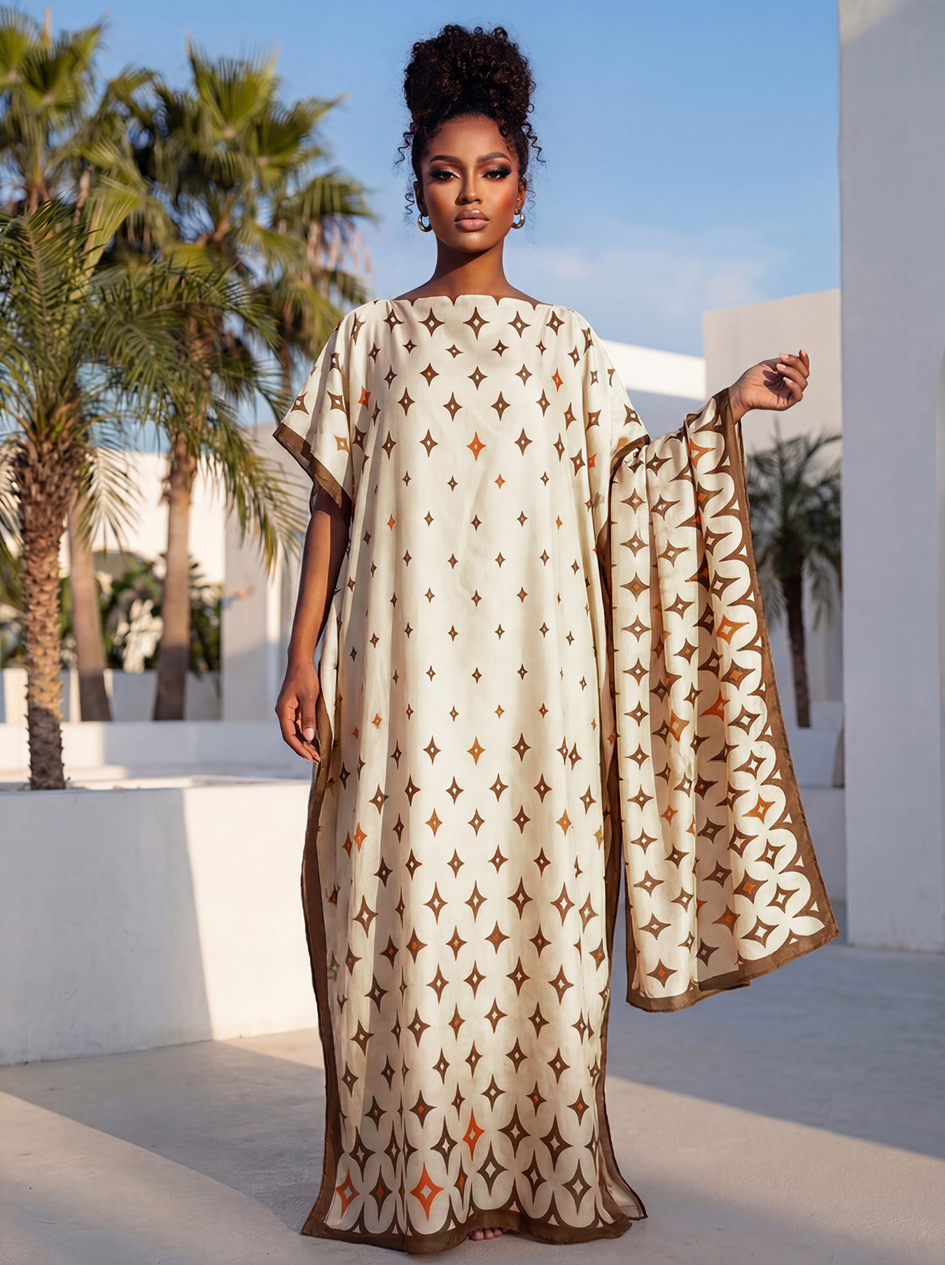 New Style Long Loose Silk Blen - Robe Silk Women 评论和价格