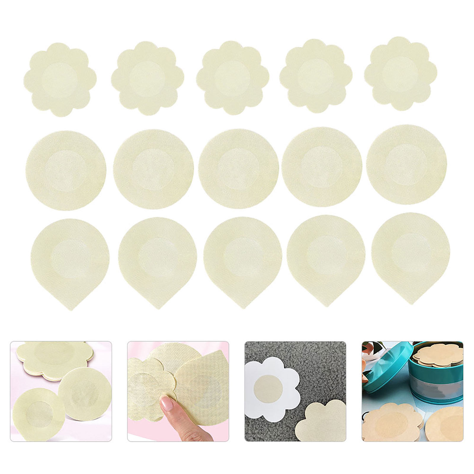 30Pcs Covers Stickers Lightwei - Nipple Cover Pasties 评论和价格
