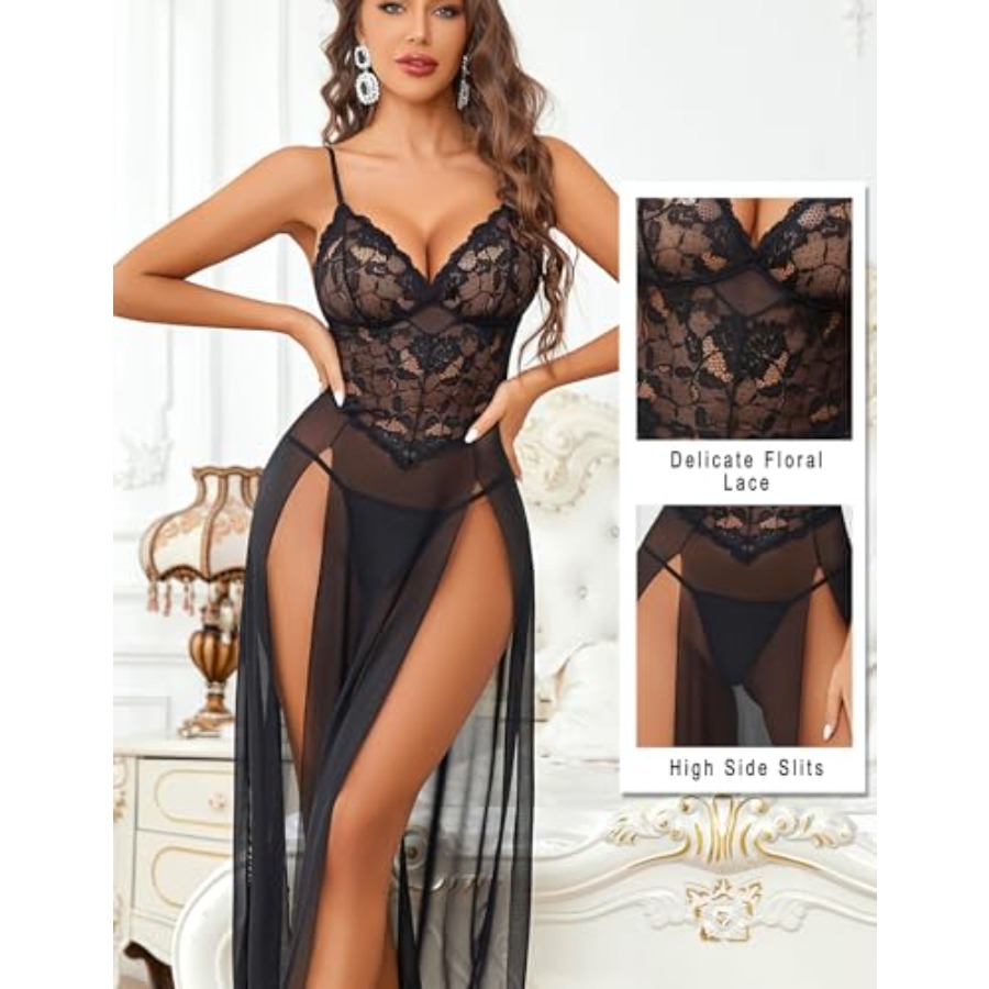 Avidlove Women Lingerie Dress  - Babydoll Chemise Night 评论和价格