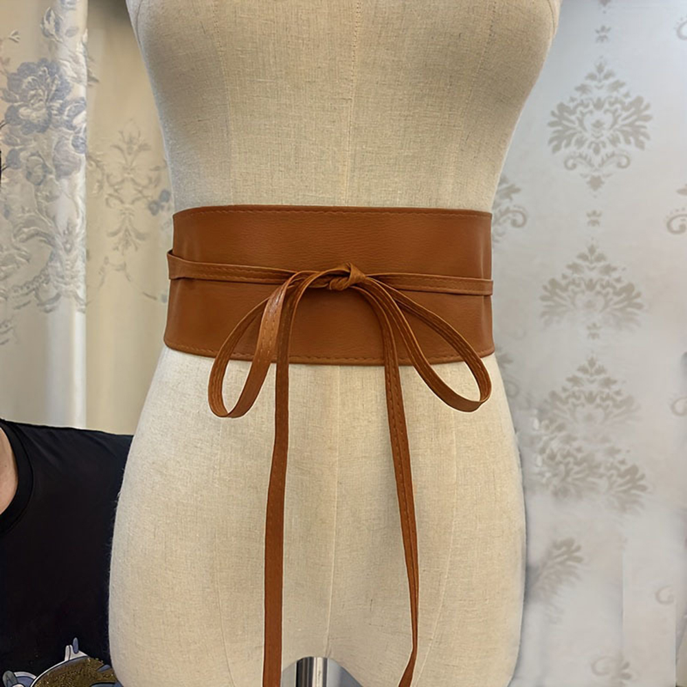 Boho Belt For Women Bowknot Fa - Corset Waist Cinch 评论和价格