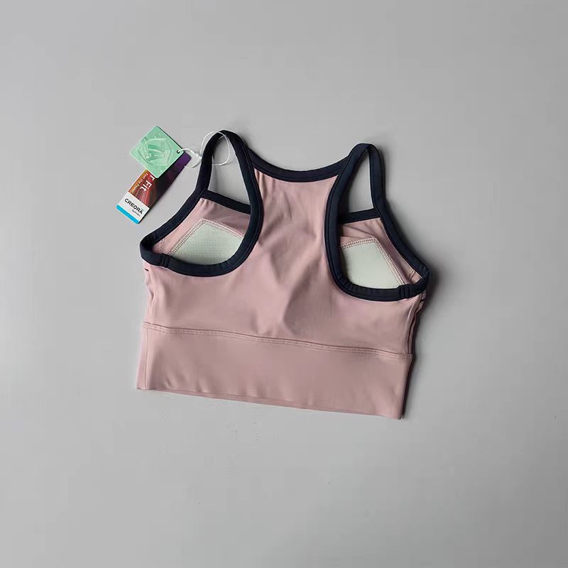 Women Color Block Sports Bra w - Push Up Bra Padded 评论和价格
