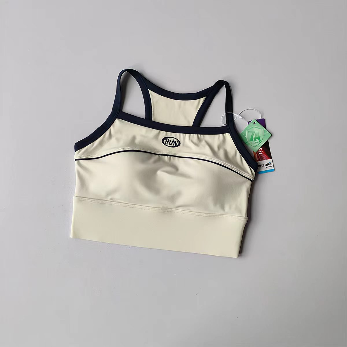 Women Color Block Sports Bra w - Push Up Bra Padded 评论和价格