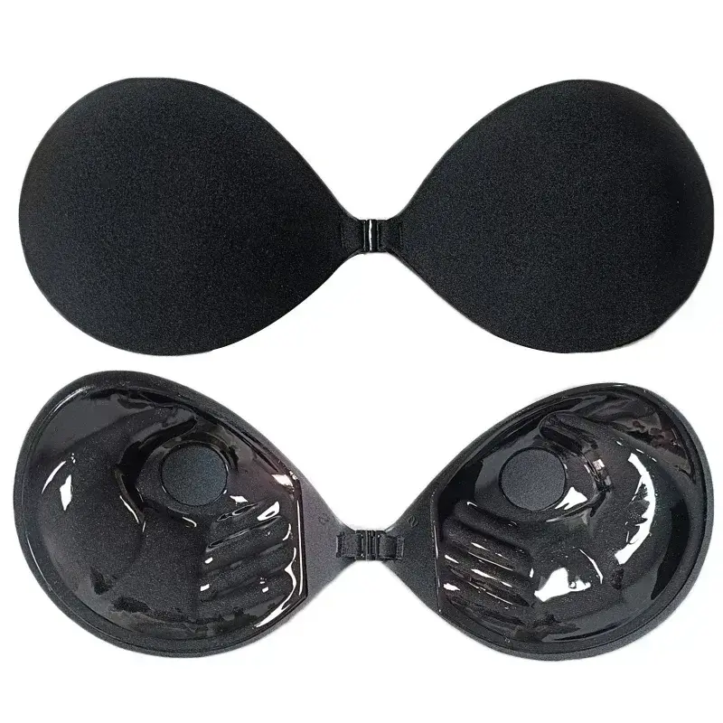Women Sexy Strapless Bra Palm  - Silicone Bra Adhesive 评论和价格