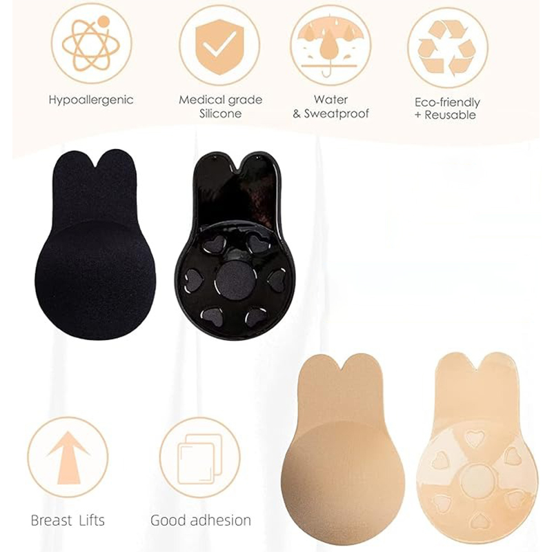 FallSweet 1 Pair Women's Invis - Silicone Bra Adhesive 评论和价格