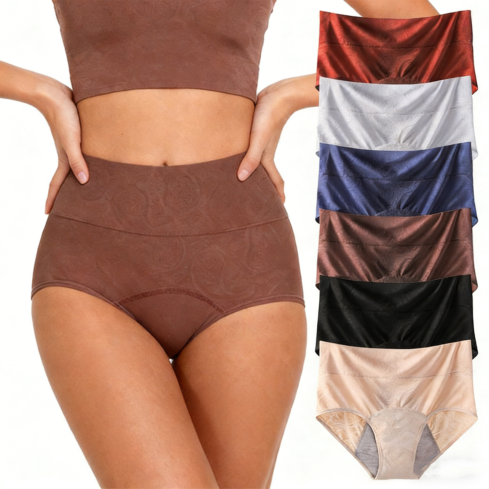 High Waist Women's Period Pant - Boyshort Underwear 评论和价格