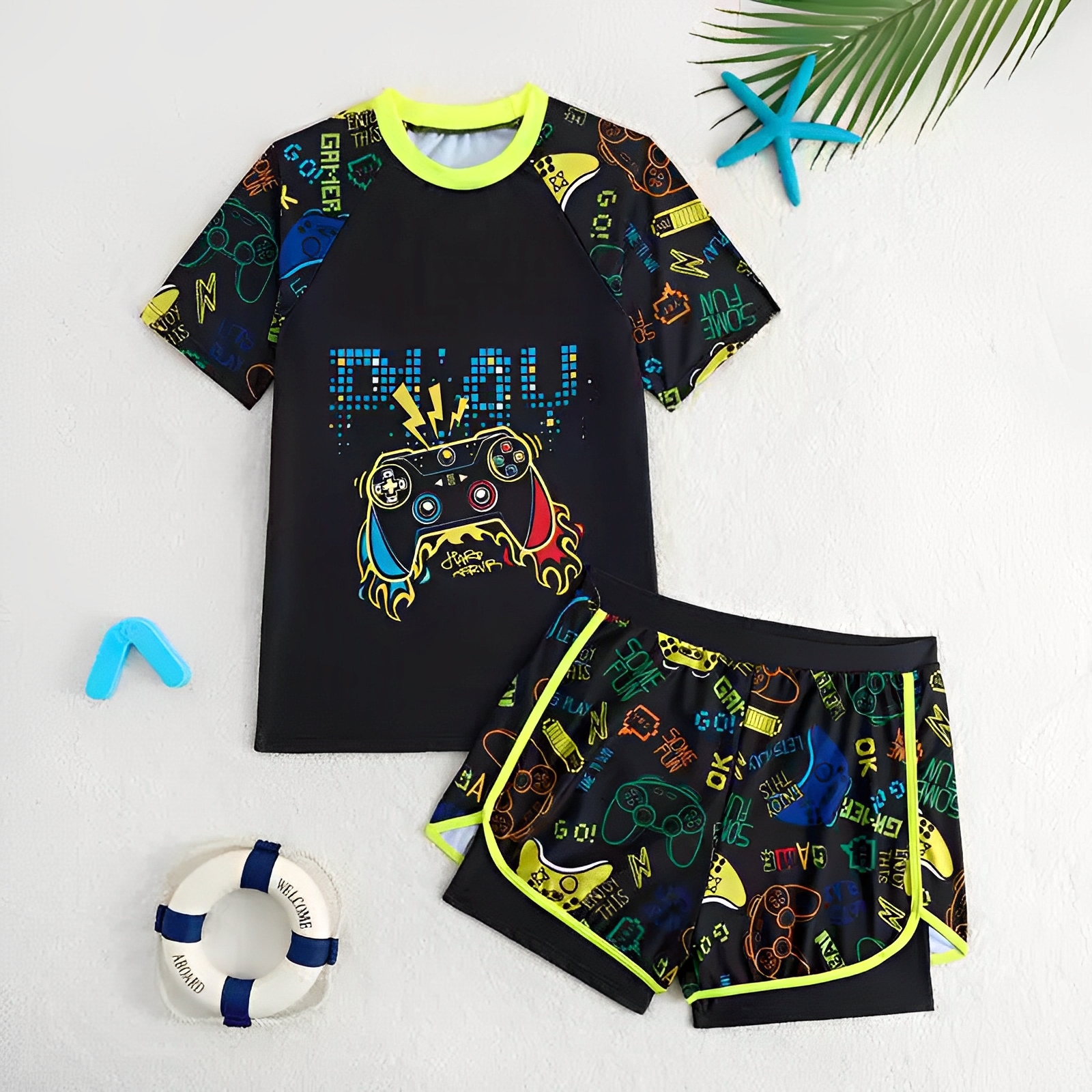 2026 Boys Swimsuit Two Pieces  - Boyshort Underwear 评论和价格