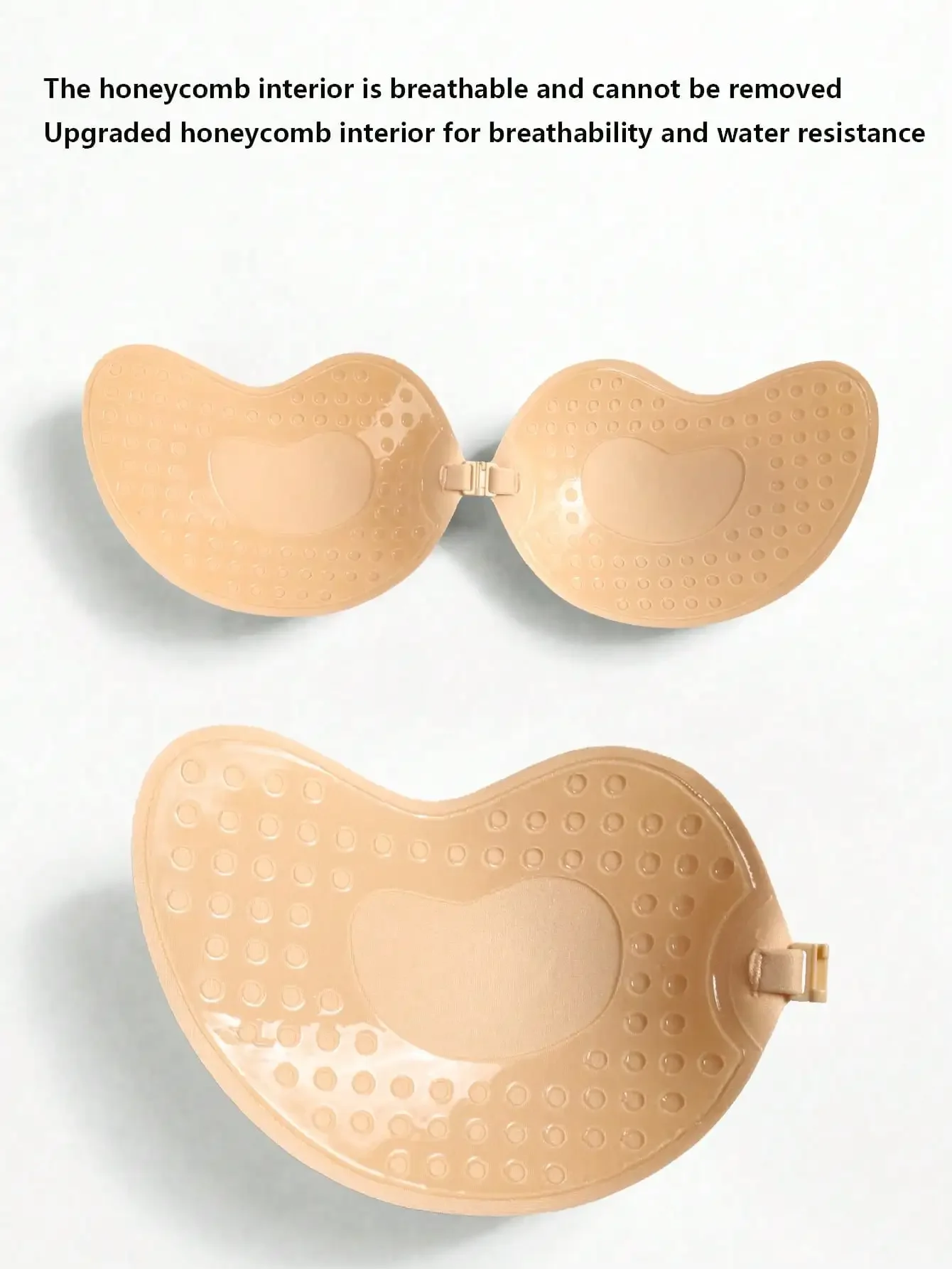 4pcs/Set (2 Black + 2 Nude) St - Silicone Bra Adhesive 评论和价格