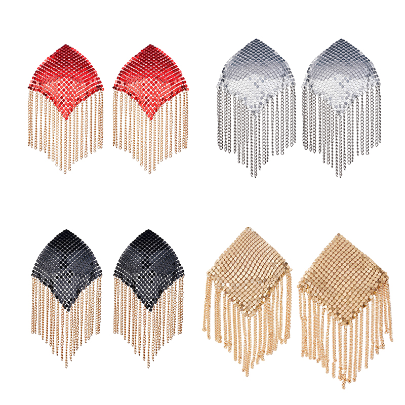 1Pair Women Tassel Chain Nippl - Nipple Cover Pasties 评论和价格