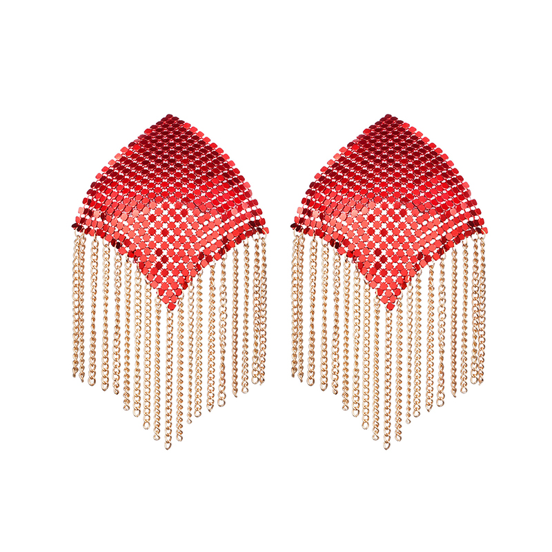 1Pair Women Tassel Chain Nippl - Nipple Cover Pasties 评论和价格