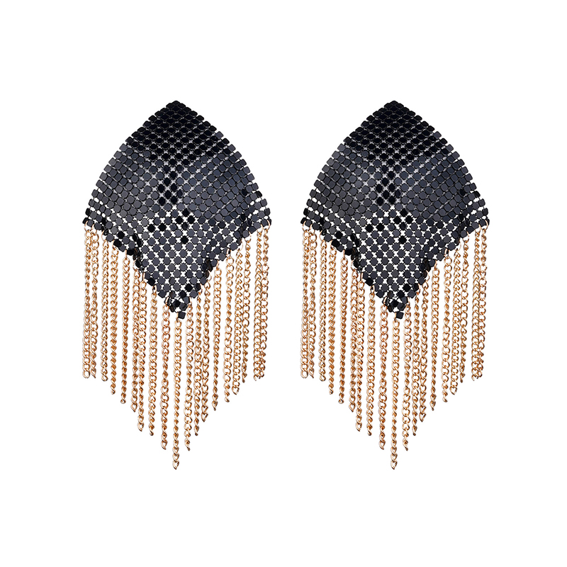 1Pair Women Tassel Chain Nippl - Nipple Cover Pasties 评论和价格