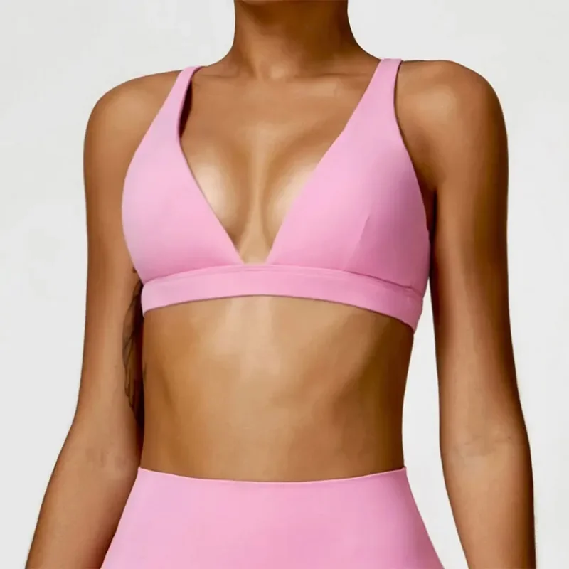 Sports Bra Shockproof Crop Ant - Seamless Underwear Women 评论和价格
