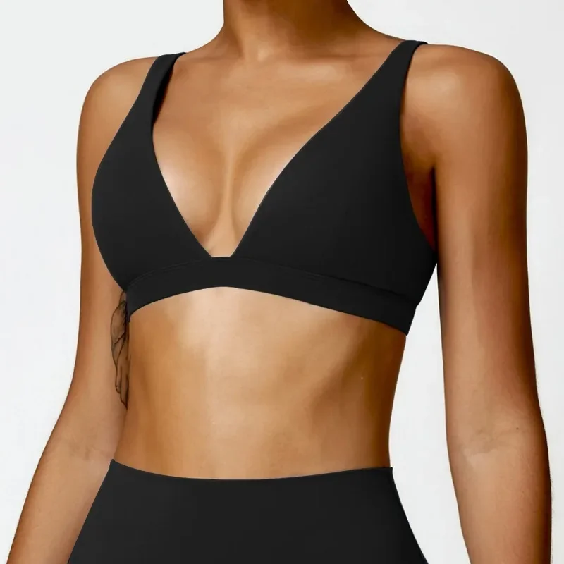 Sports Bra Shockproof Crop Ant - Seamless Underwear Women 评论和价格