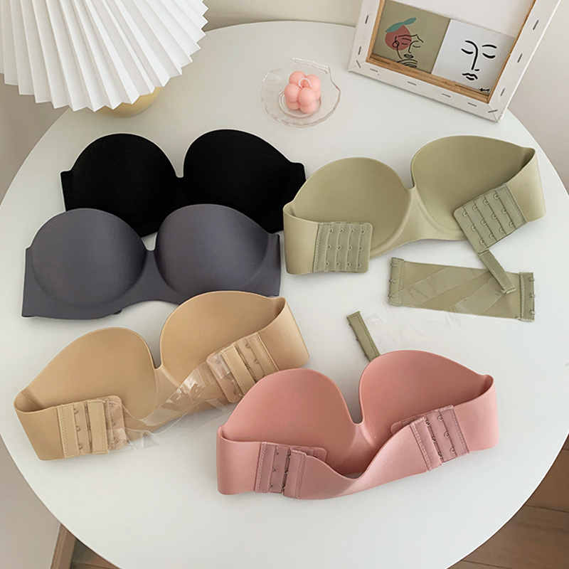 FINETOO Sexy Strapless Bras Wo - Bralette Wireless Soft 评论和价格