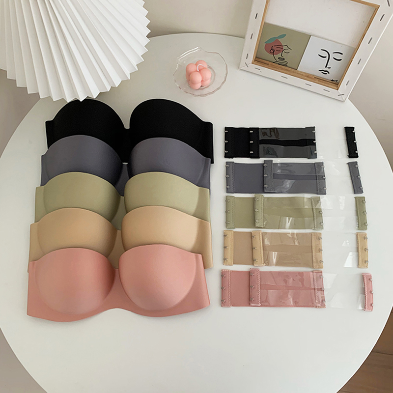 FINETOO Sexy Strapless Bras Wo - Bralette Wireless Soft 评论和价格