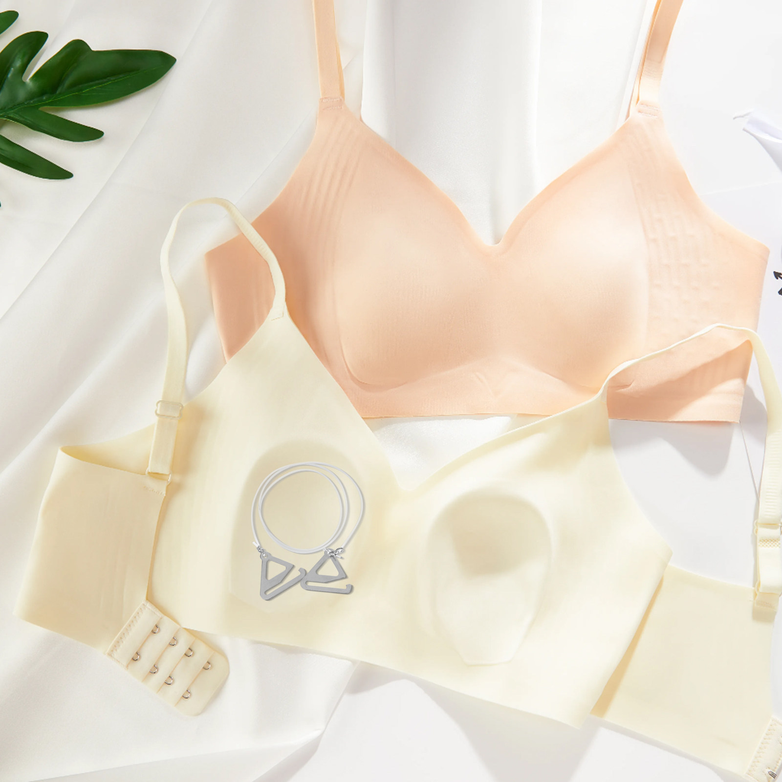 10Pairs Transparent Invisible  - Strapless Bra Backless 评论和价格