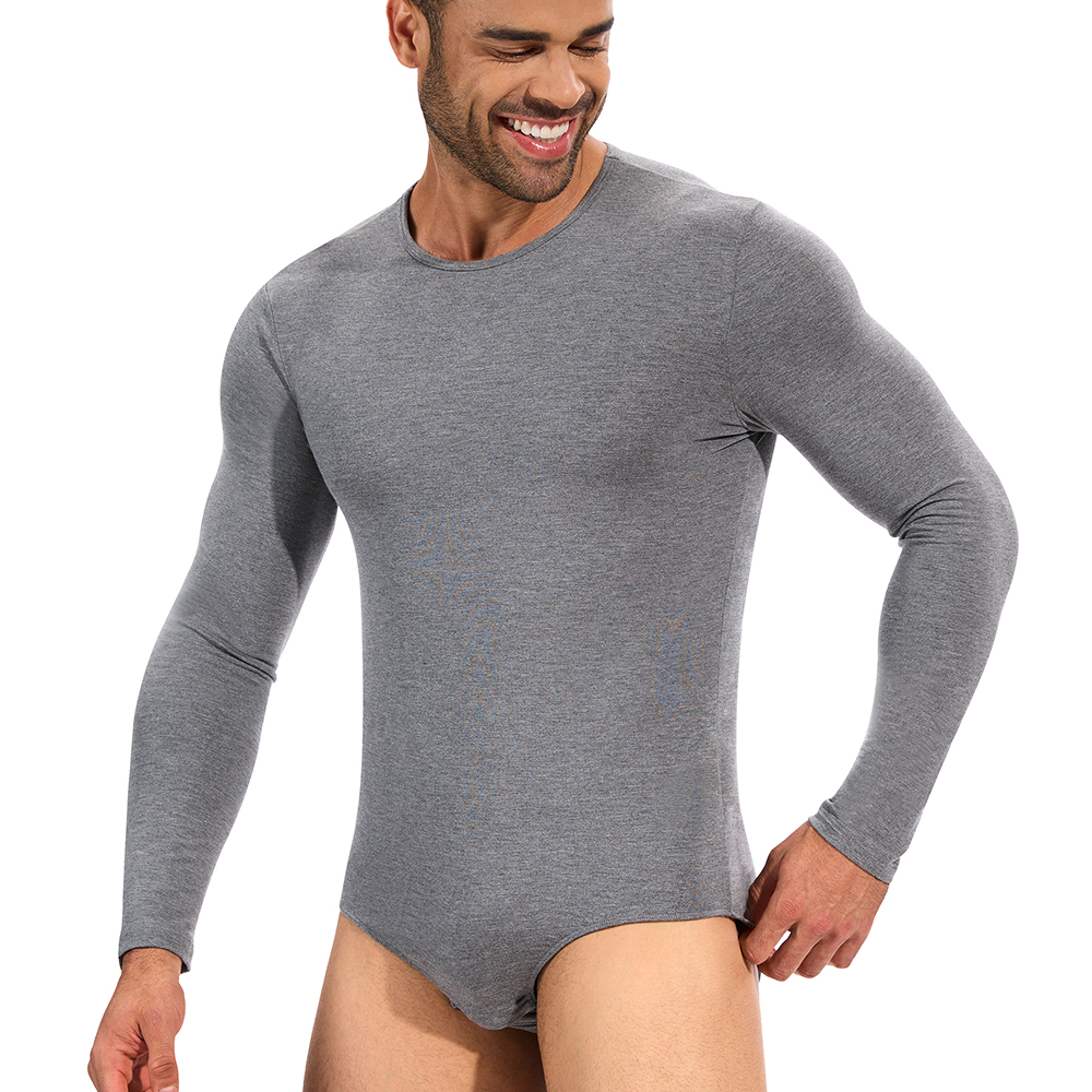 Mens Long Sleeve Bodysuit Full - Shapewear Bodysuit Firm 评论和价格